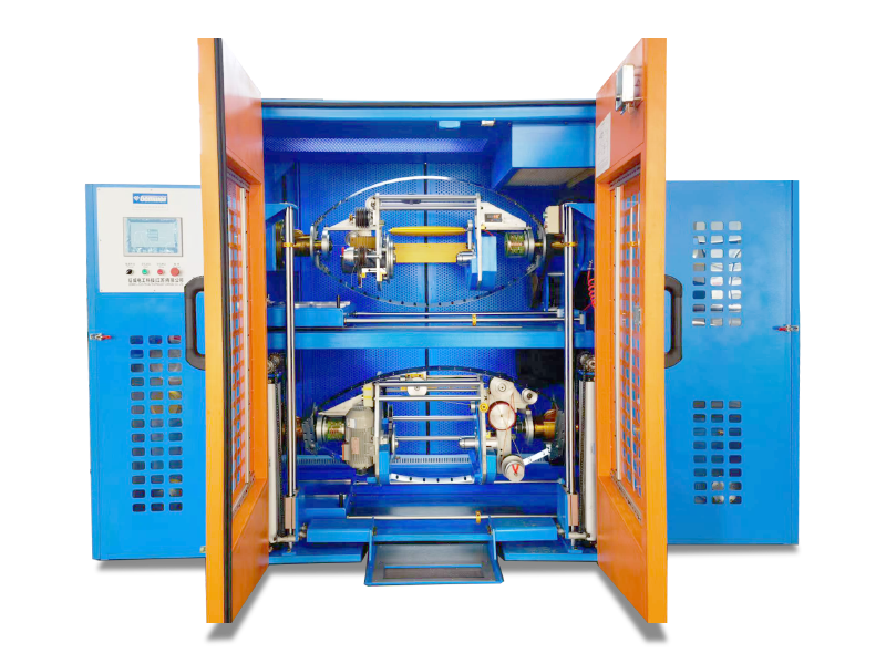 Integrert Type Triple Pitch Pair Twisting Machine for Network Kabel